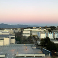 バンクーバーの夕焼け