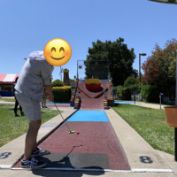 友達が打っている様子