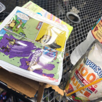 スーパーでかった子供向けのランチセット