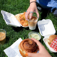 晴れの日のピクニック