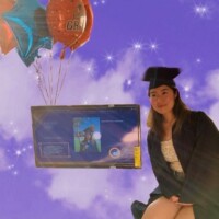 オンライン卒業式の様子