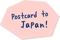 Postcard to Japan!